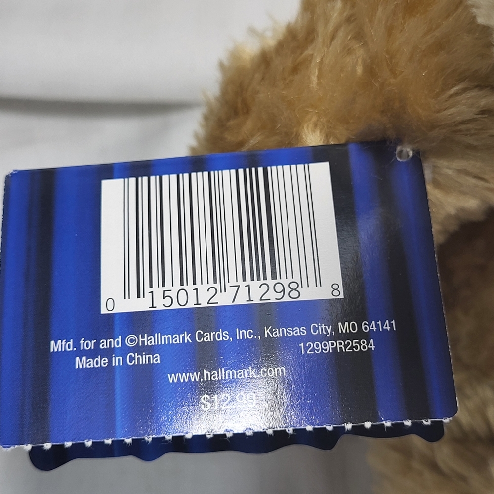 Hallmark Teddy Tennial Bear 100th Anniversary Jointed 14” Stuffed Plush NOS NWT - Picture 12 of 16